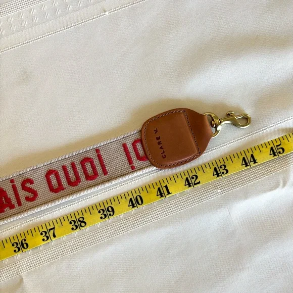 Clare V. *rare* Je Ne Sais Quoi Crossbody Strap - Picture 5 of 7